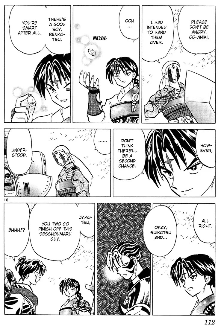 InuYasha Chapter 254 page 16 - Chapter 254: Banryuu's Scar