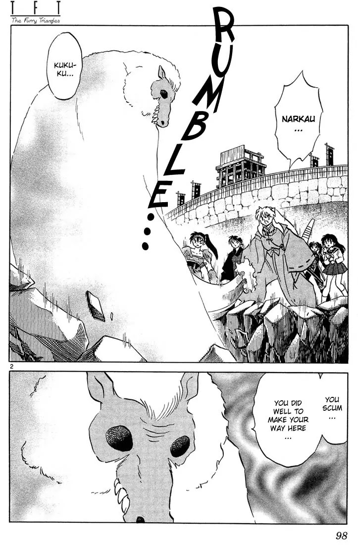 InuYasha Chapter 254 page 2 - Chapter 254: Banryuu's Scar