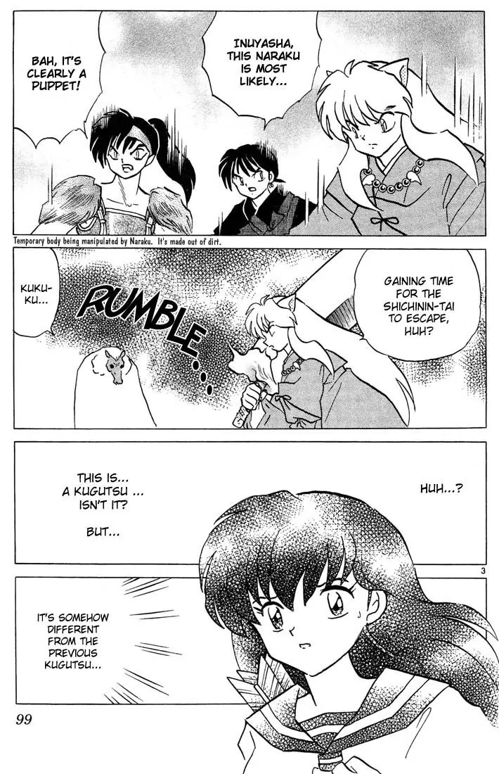 InuYasha Chapter 254 page 3 - Chapter 254: Banryuu's Scar