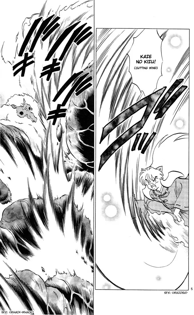 InuYasha Chapter 254 page 5 - Chapter 254: Banryuu's Scar