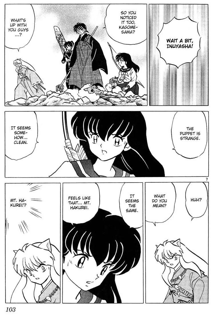 InuYasha Chapter 254 page 7 - Chapter 254: Banryuu's Scar
