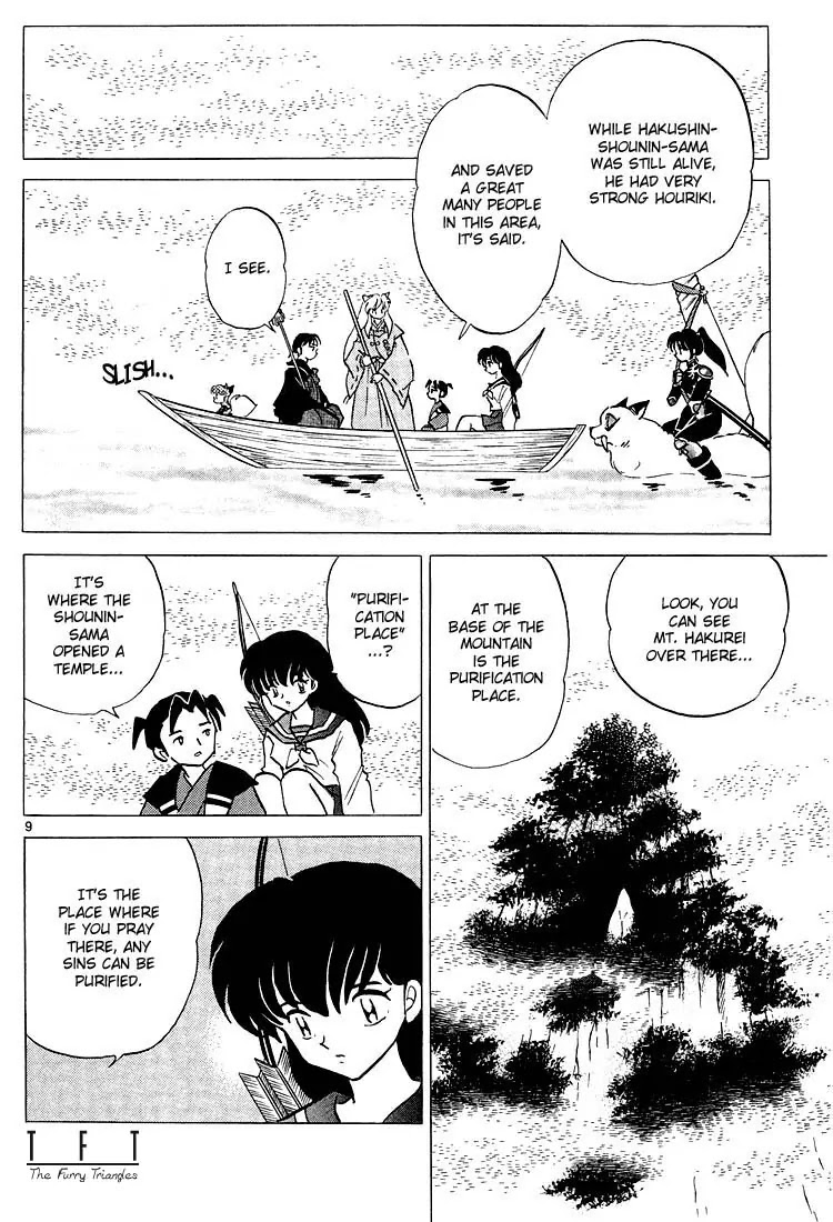 InuYasha Chapter 255 page 10 - Chapter 255: Hijiri Island
