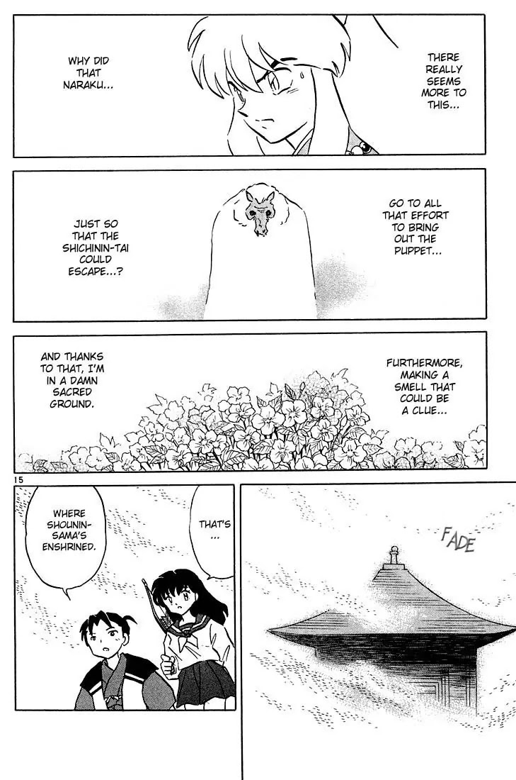InuYasha Chapter 255 page 16 - Chapter 255: Hijiri Island
