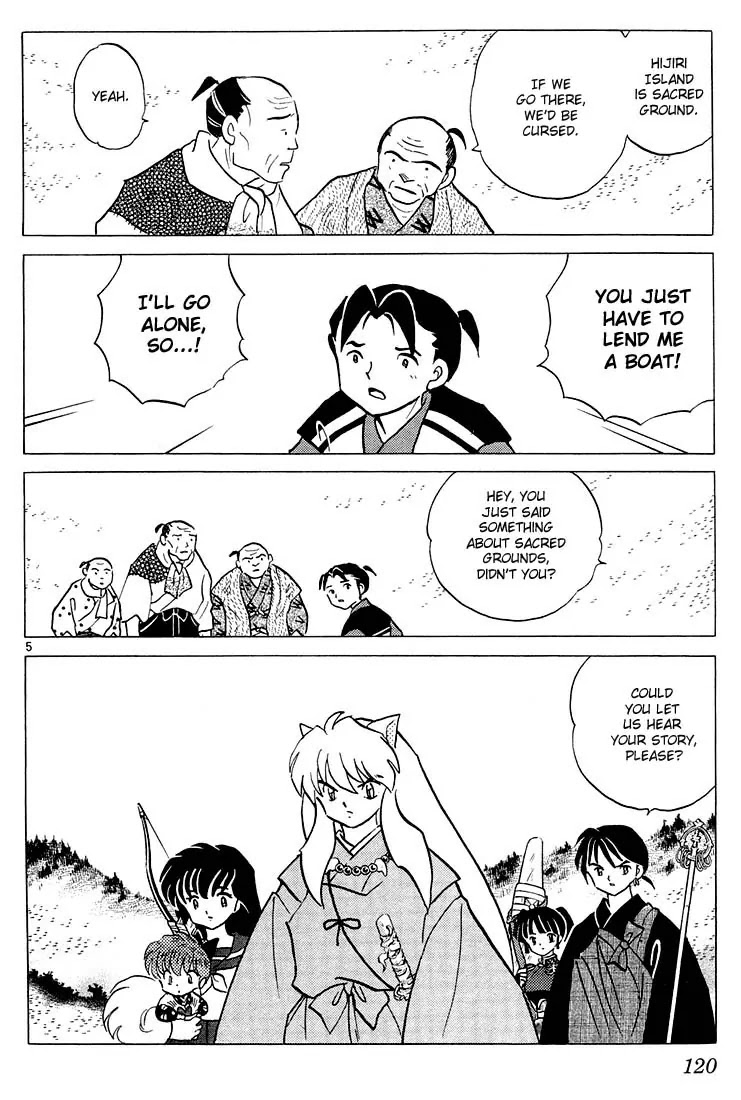 InuYasha Chapter 255 page 6 - Chapter 255: Hijiri Island