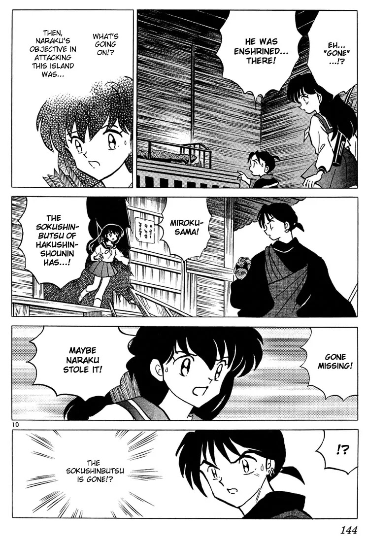 InuYasha Chapter 256 page 10 - Chapter 256: Heart of the Barrier