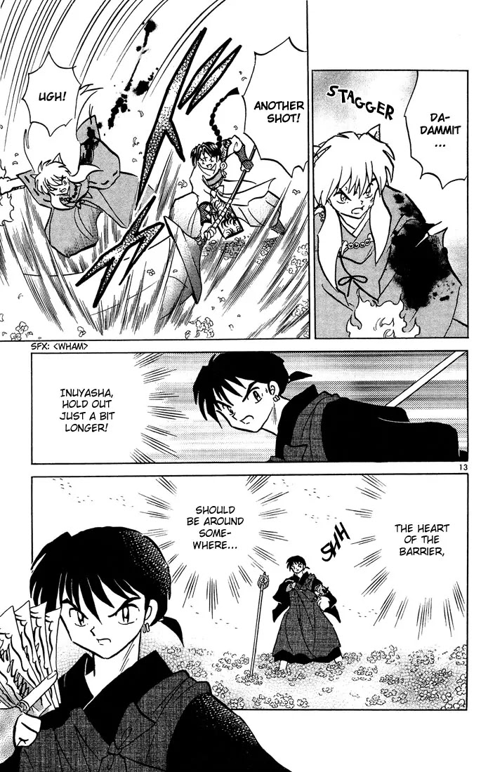 InuYasha Chapter 256 page 13 - Chapter 256: Heart of the Barrier