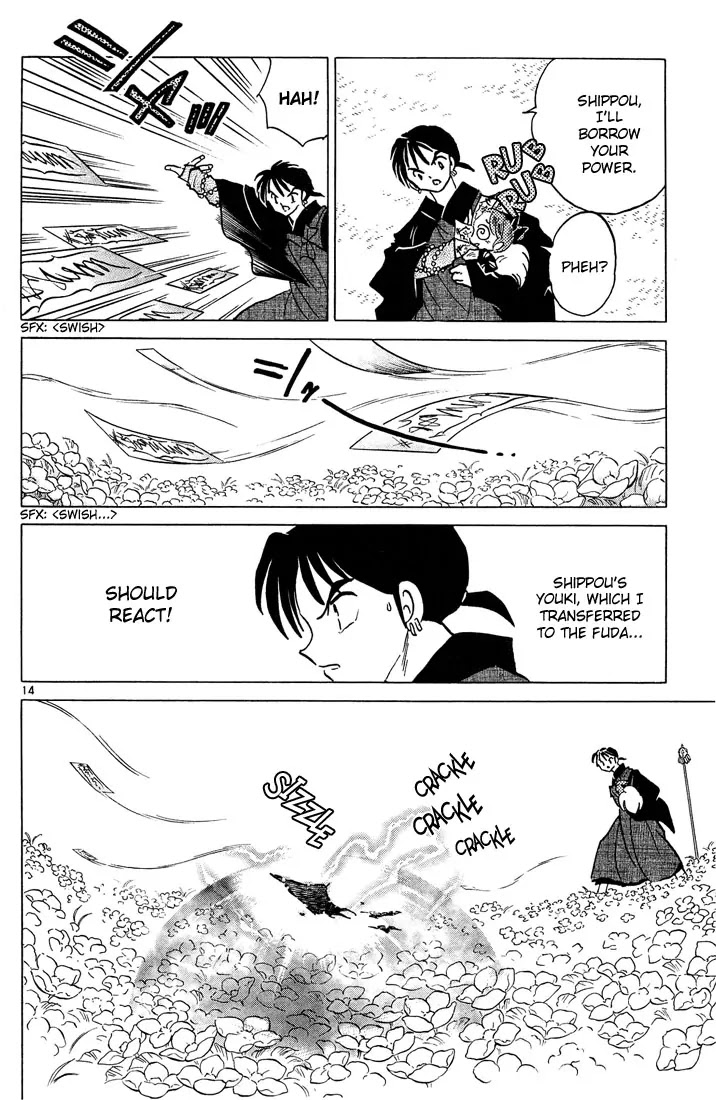 InuYasha Chapter 256 page 14 - Chapter 256: Heart of the Barrier