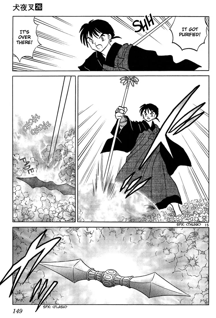 InuYasha Chapter 256 page 15 - Chapter 256: Heart of the Barrier