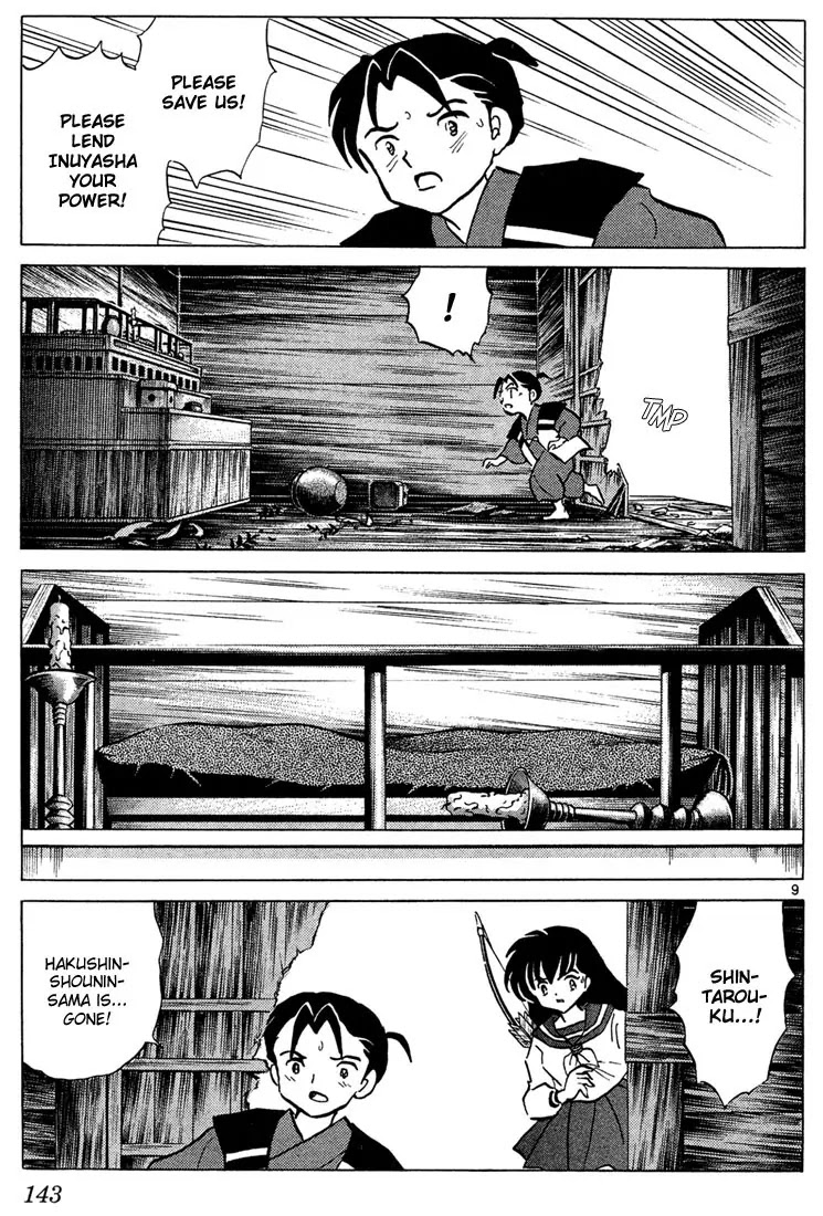 InuYasha Chapter 256 page 9 - Chapter 256: Heart of the Barrier