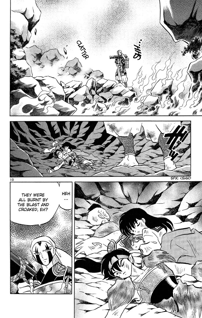 InuYasha Chapter 264 page 10 - Chapter 264: River Of Fire