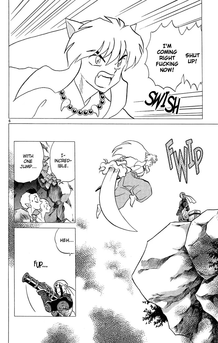 InuYasha Chapter 264 page 6 - Chapter 264: River Of Fire