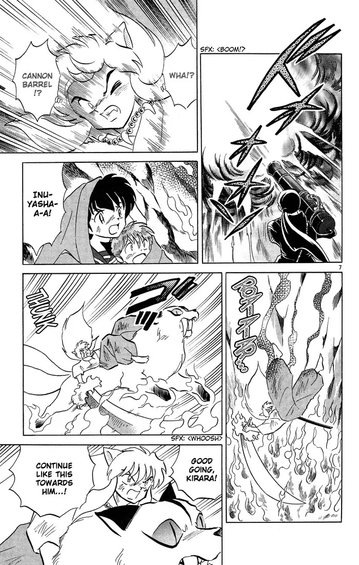 InuYasha Chapter 264 page 7 - Chapter 264: River Of Fire