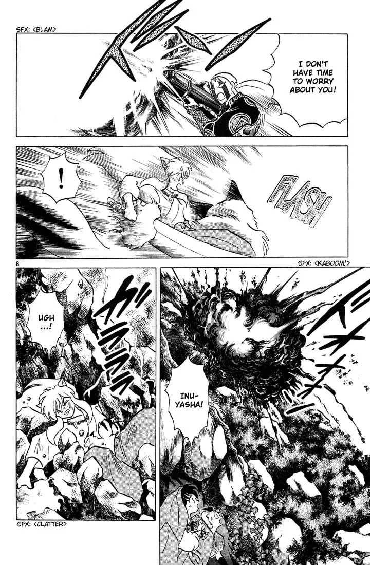 InuYasha Chapter 264 page 8 - Chapter 264: River Of Fire