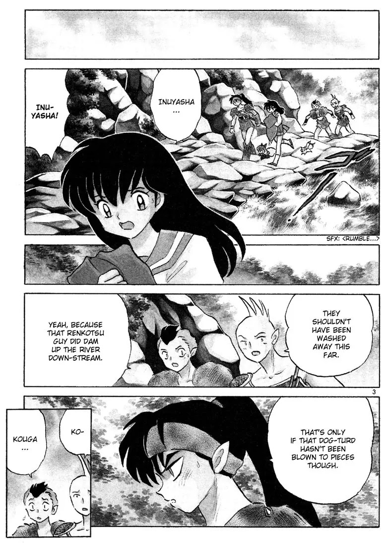 InuYasha Chapter 265 page 3 - Chapter 265: The Cave On Mt.Hakurei