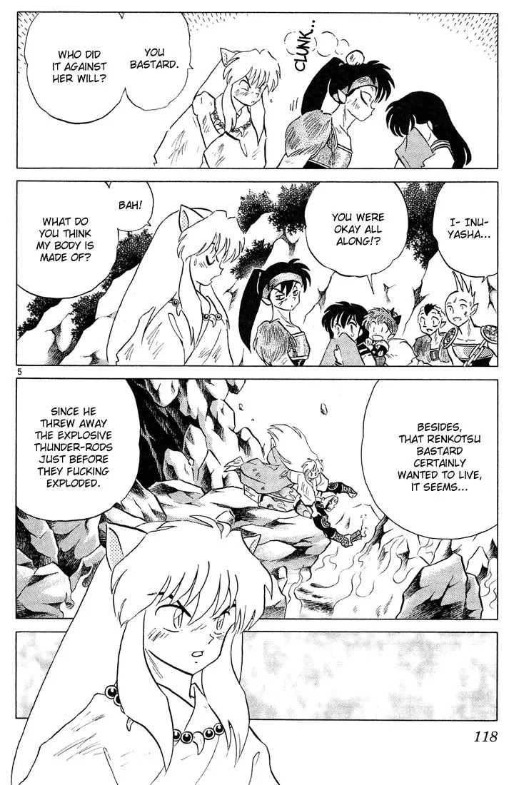 InuYasha Chapter 265 page 6 - Chapter 265: The Cave On Mt.Hakurei