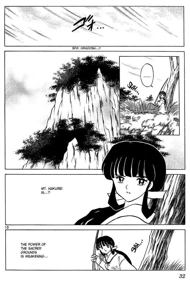InuYasha Chapter 270 page 10 - Chapter 270: Unexpecteed Events At Mt. Hakurei
