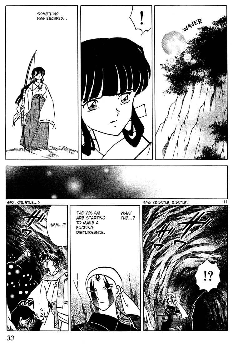 InuYasha Chapter 270 page 11 - Chapter 270: Unexpecteed Events At Mt. Hakurei