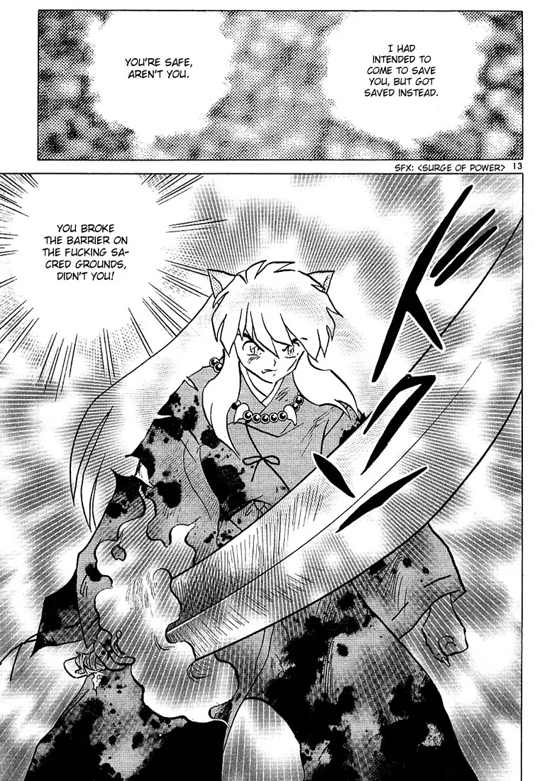 InuYasha Chapter 270 page 13 - Chapter 270: Unexpecteed Events At Mt. Hakurei