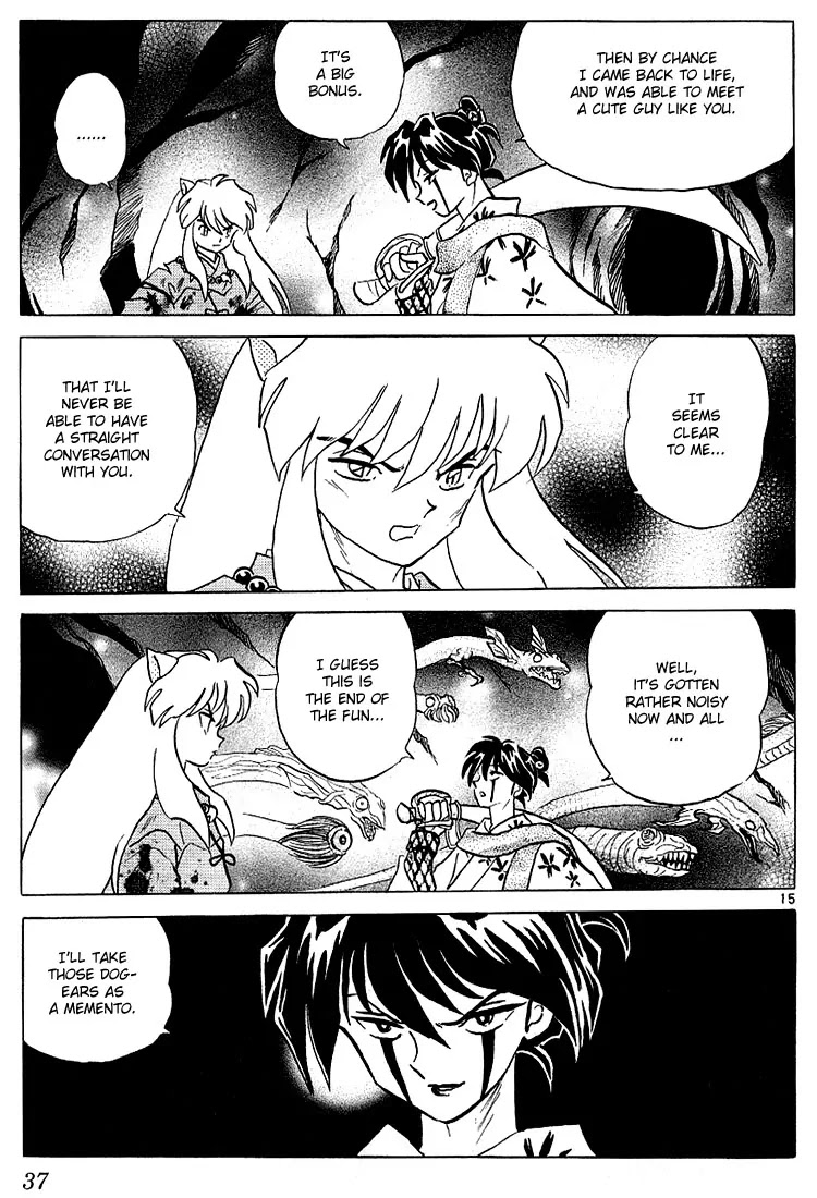 InuYasha Chapter 270 page 15 - Chapter 270: Unexpecteed Events At Mt. Hakurei