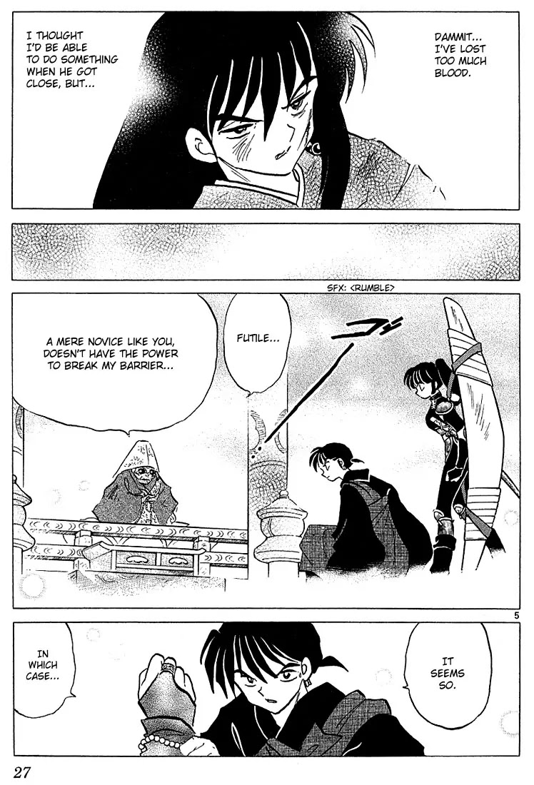 InuYasha Chapter 270 page 5 - Chapter 270: Unexpecteed Events At Mt. Hakurei