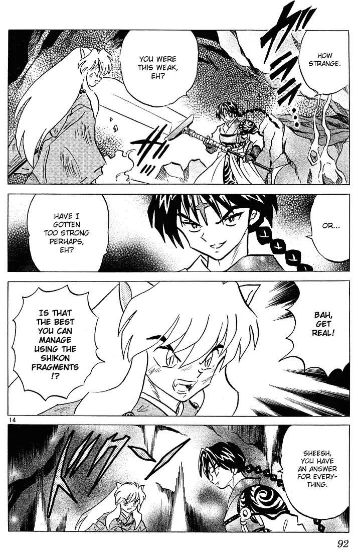 InuYasha Chapter 273 page 14 - Chapter 273: At The Bottem Of Corridor