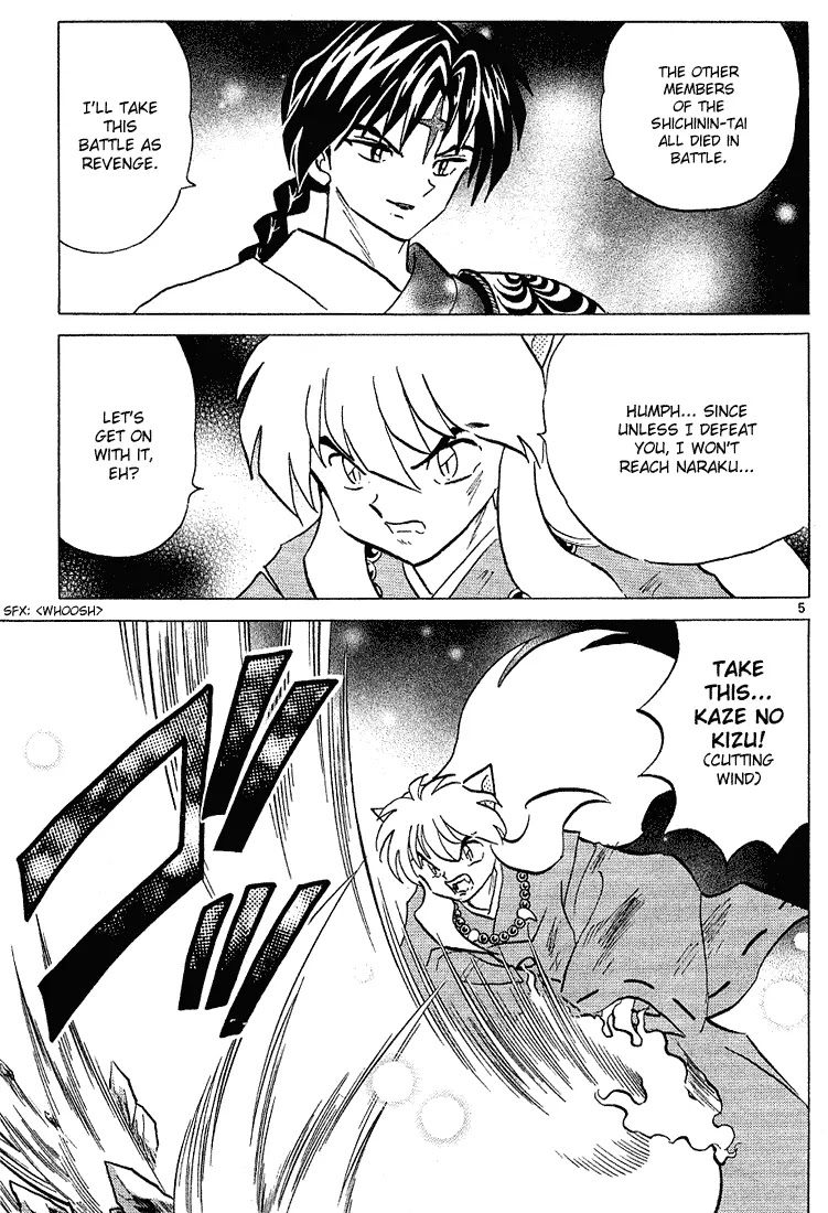 InuYasha Chapter 273 page 5 - Chapter 273: At The Bottem Of Corridor
