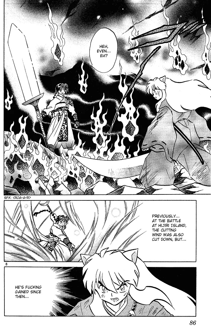 InuYasha Chapter 273 page 8 - Chapter 273: At The Bottem Of Corridor