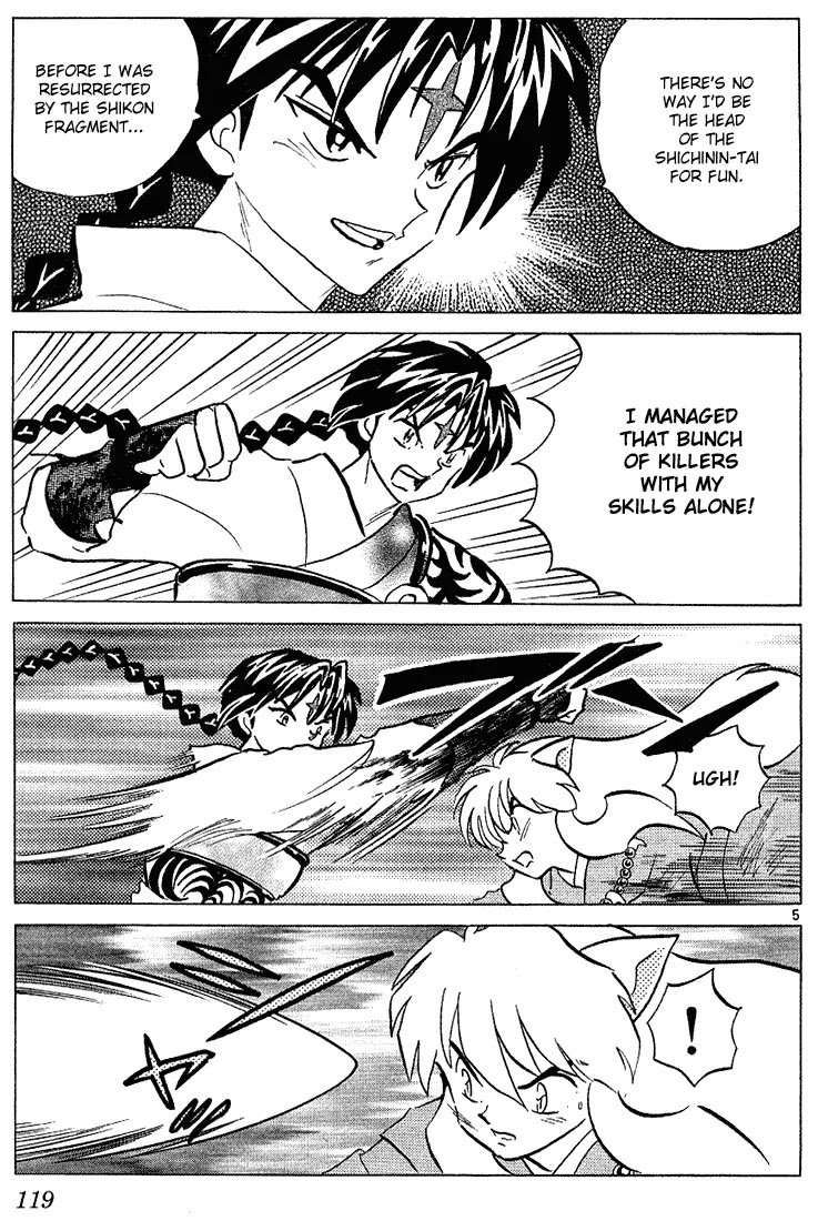 InuYasha Chapter 275 page 5 - Chapter 275: Bankotsu's Strength