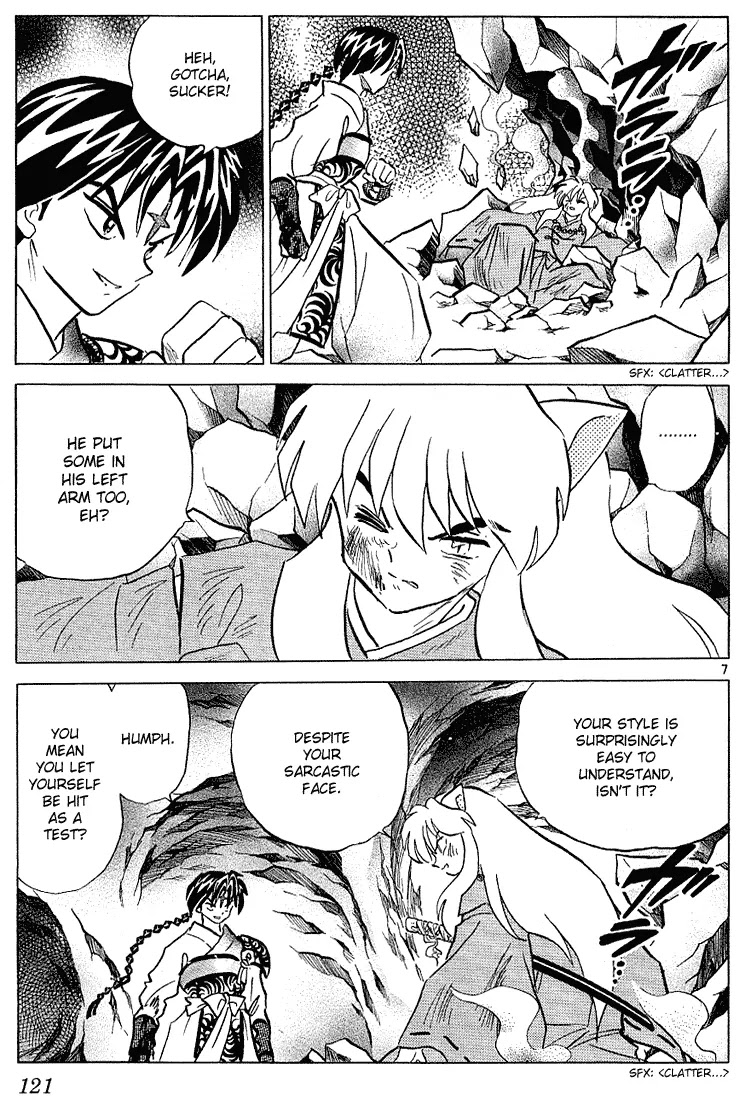 InuYasha Chapter 275 page 7 - Chapter 275: Bankotsu's Strength