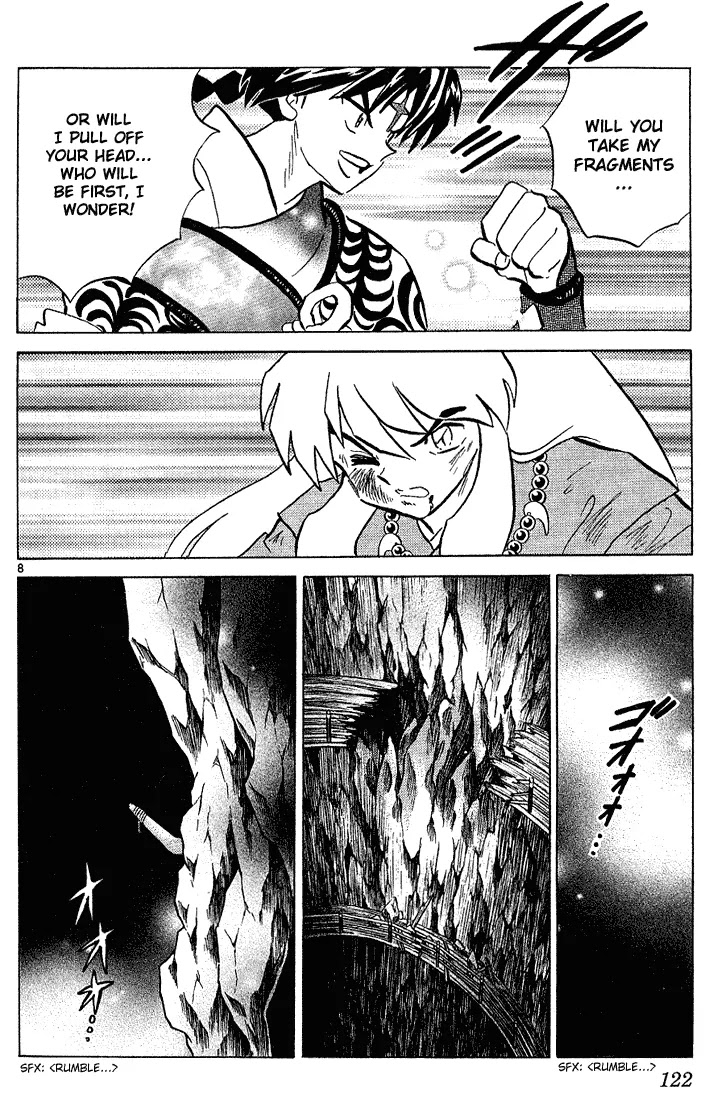 InuYasha Chapter 275 page 8 - Chapter 275: Bankotsu's Strength