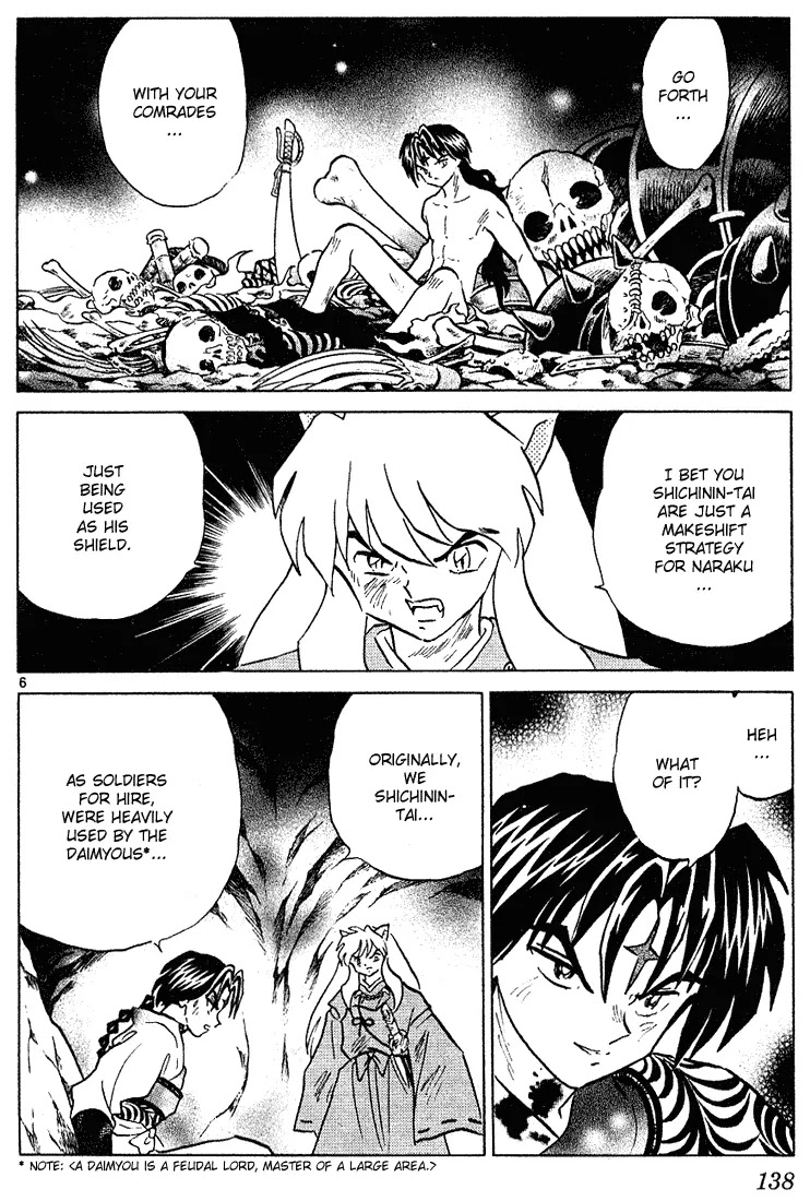 InuYasha Chapter 276 page 6 - Chapter 276: Bisected