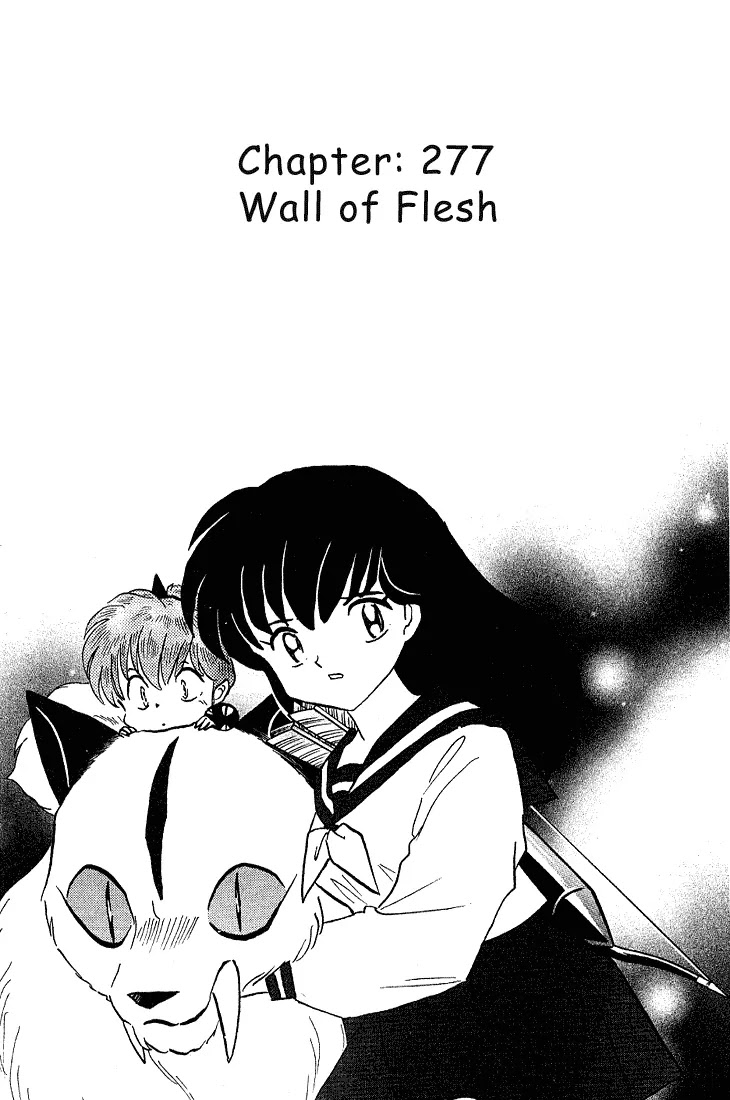 InuYasha Chapter 277 page 1 - Chapter 277: Wall Of Flesh
