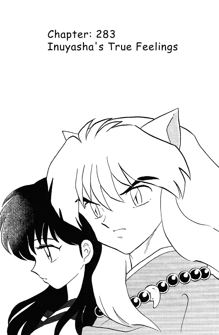 InuYasha Chapter 283 page 1 - Chapter 283: Inuyasha's True Feelings