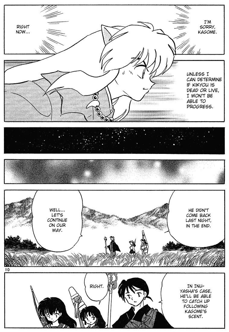 InuYasha Chapter 283 page 10 - Chapter 283: Inuyasha's True Feelings