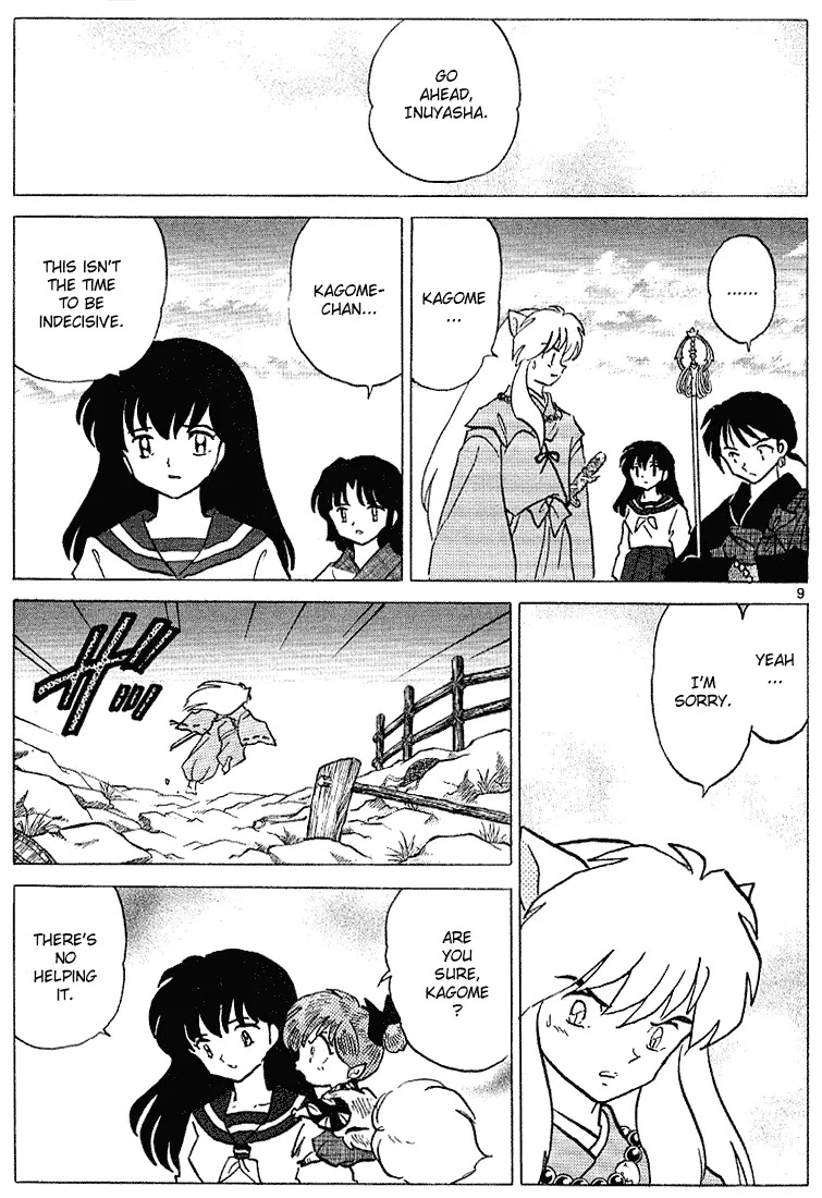 InuYasha Chapter 283 page 9 - Chapter 283: Inuyasha's True Feelings