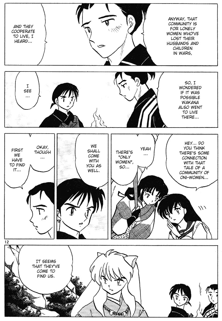 InuYasha Chapter 288 page 12 - Chapter 288: Community Of Oni-Women