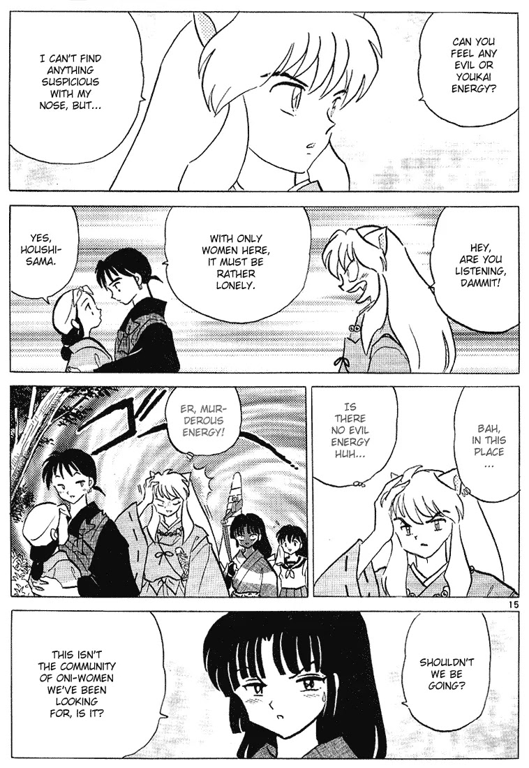 InuYasha Chapter 288 page 15 - Chapter 288: Community Of Oni-Women