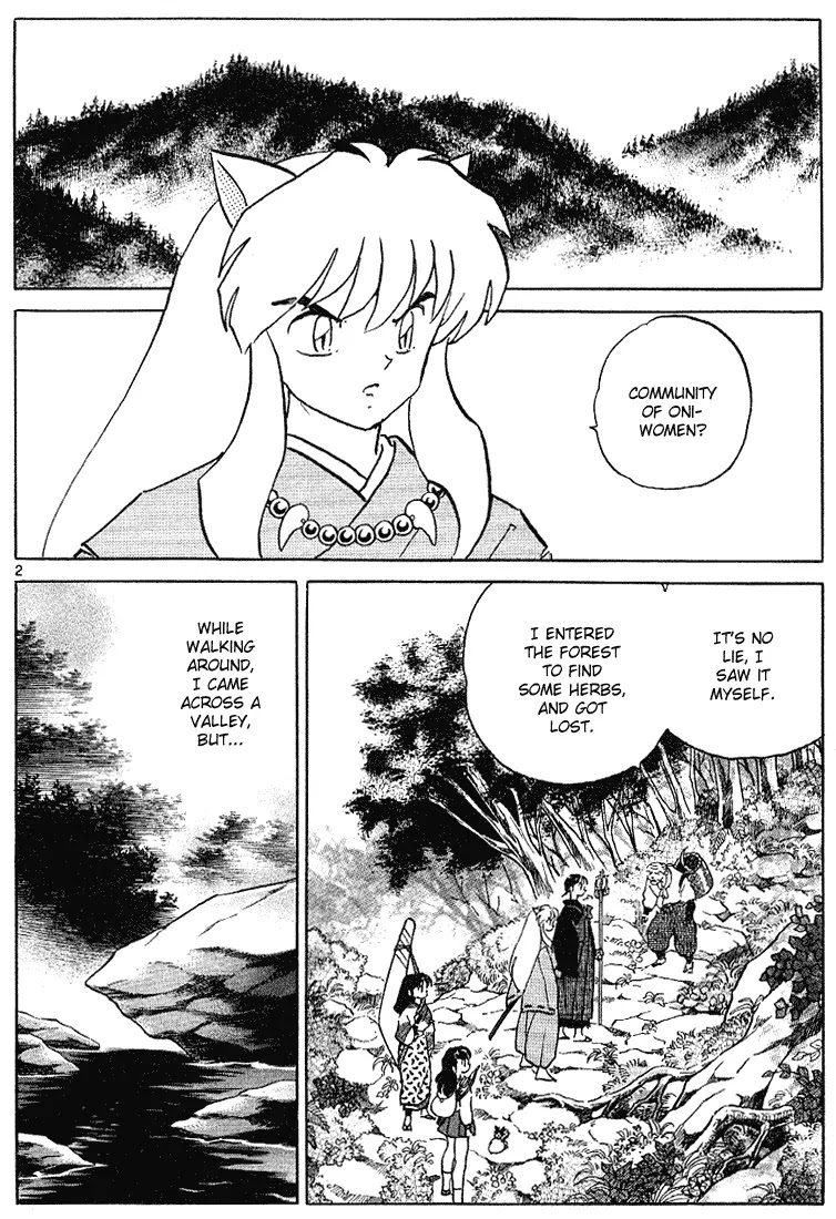 InuYasha Chapter 288 page 2 - Chapter 288: Community Of Oni-Women