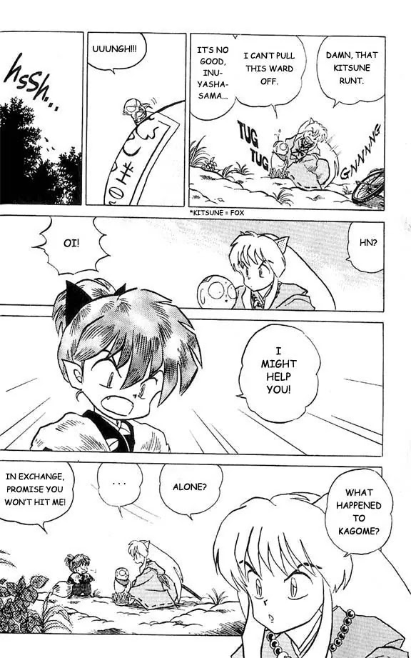 InuYasha Chapter 29 page 12 - Chapter 29: The Thunder Beast Brothers