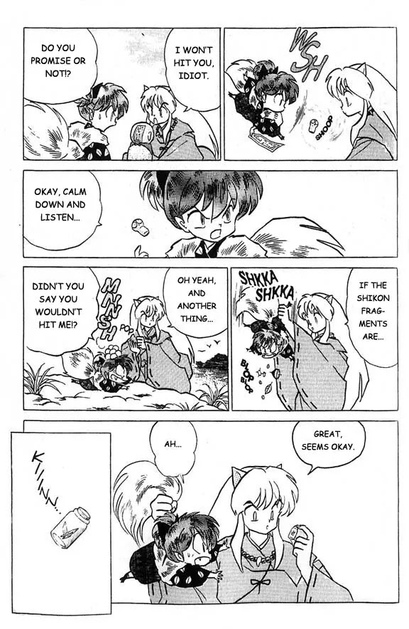 InuYasha Chapter 29 page 13 - Chapter 29: The Thunder Beast Brothers