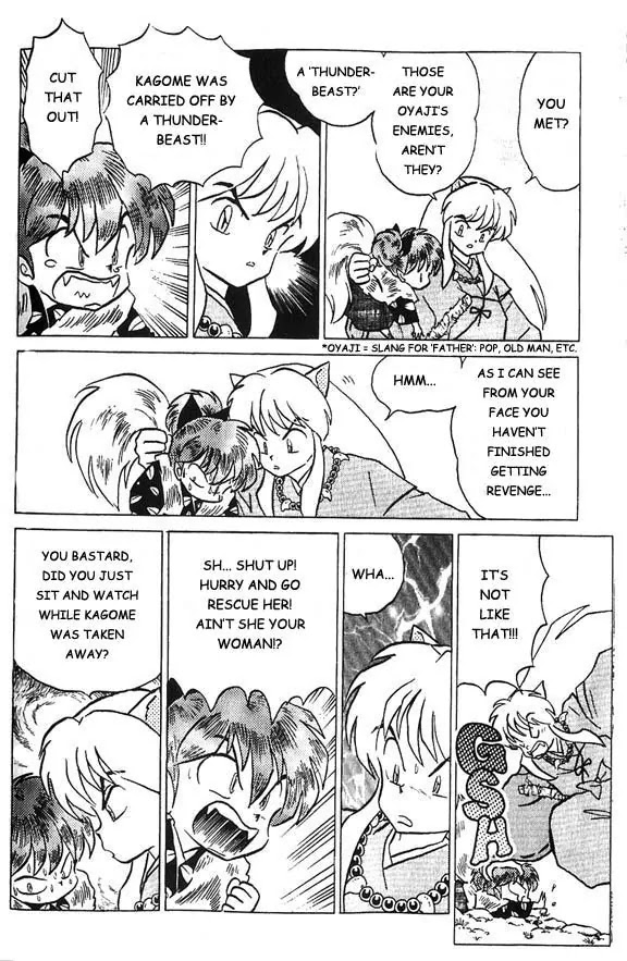 InuYasha Chapter 29 page 14 - Chapter 29: The Thunder Beast Brothers