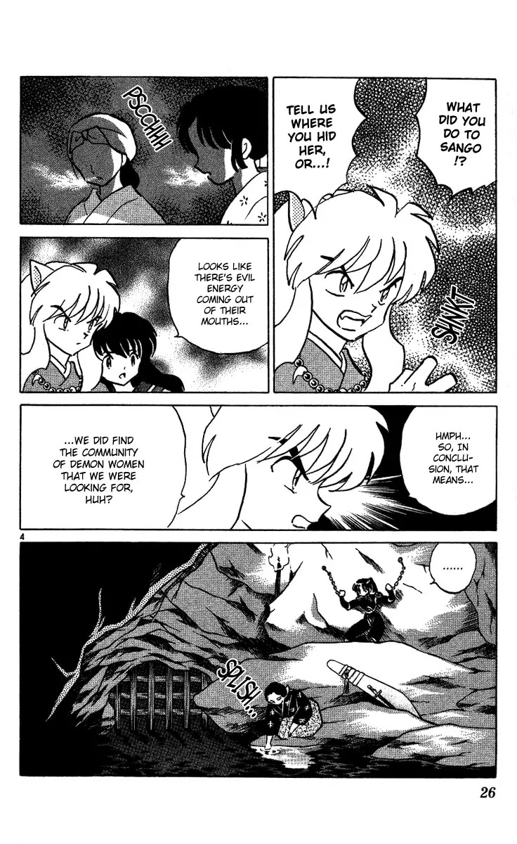 InuYasha Chapter 290 page 5 - Chapter 290: The Youkai Energy Inside The Stomach