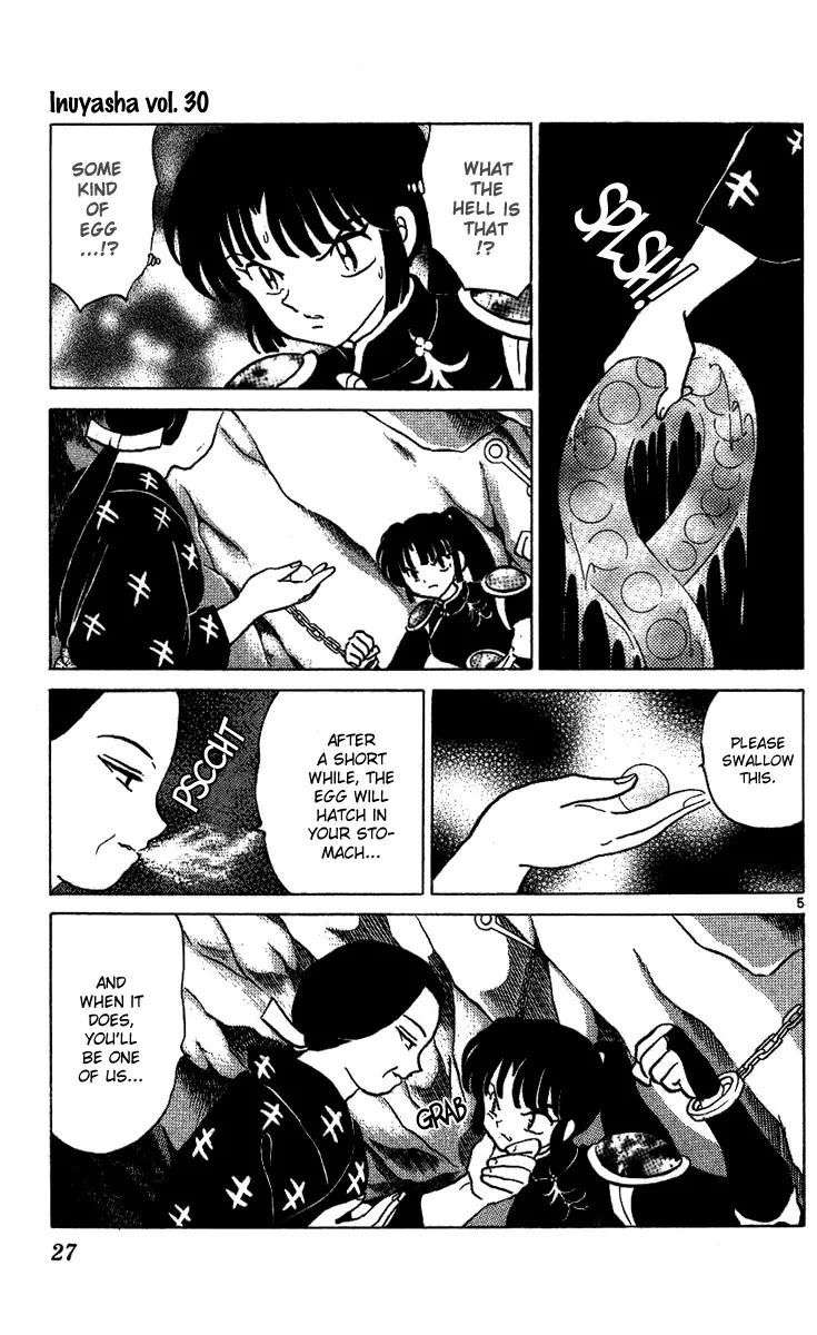 InuYasha Chapter 290 page 6 - Chapter 290: The Youkai Energy Inside The Stomach
