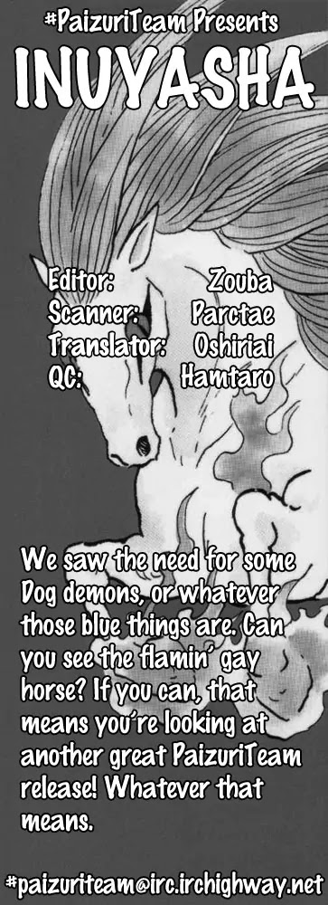 InuYasha Chapter 295 page 1 - Chapter 295: White Child