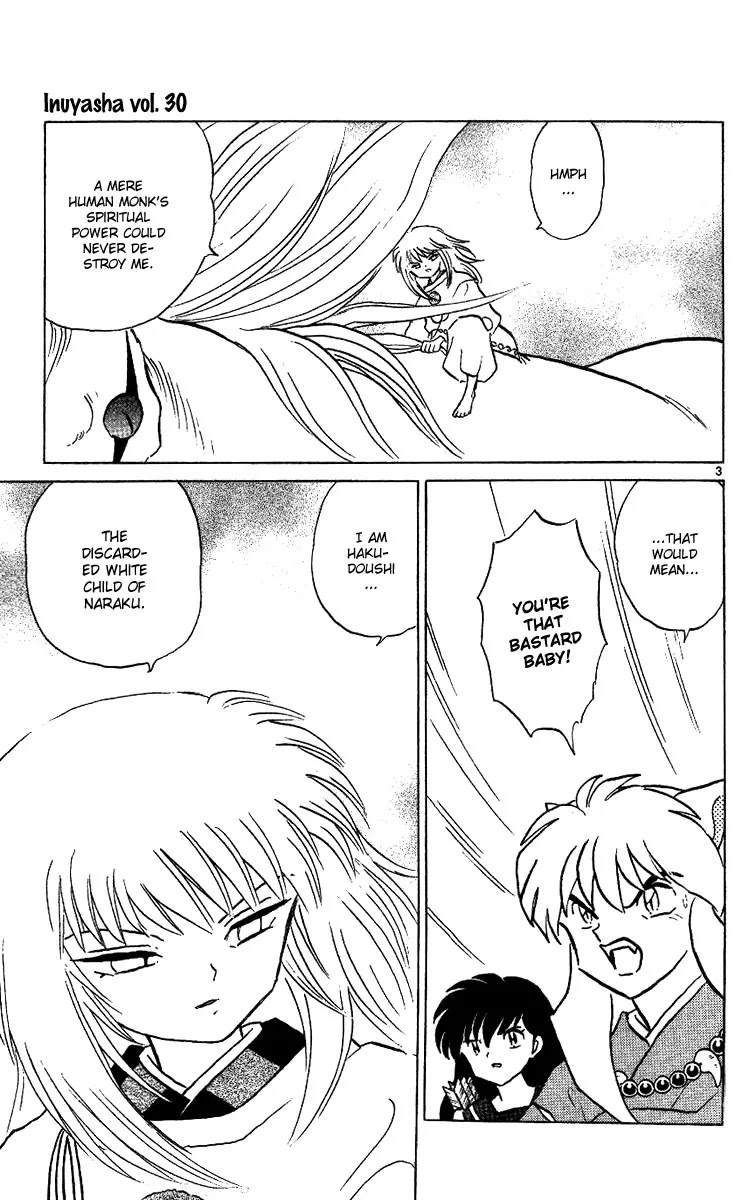 InuYasha Chapter 295 page 4 - Chapter 295: White Child