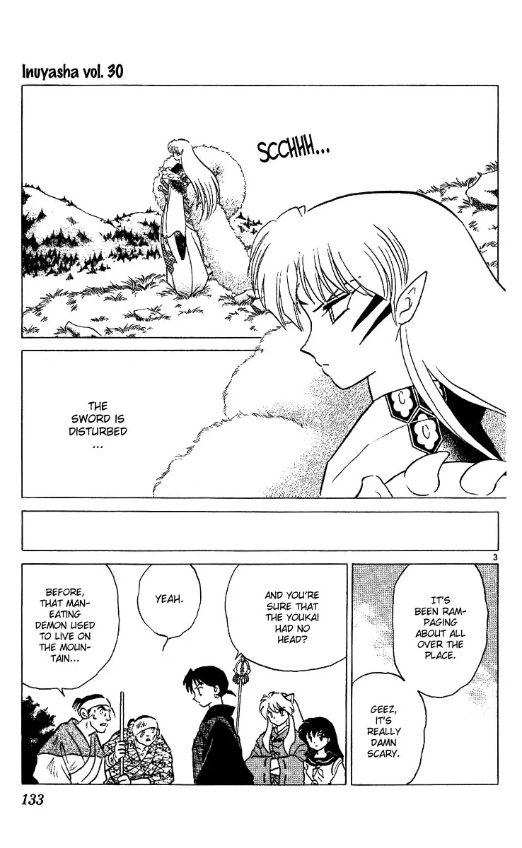 InuYasha Chapter 296 page 4 - Chapter 296: The Youkai With No Head