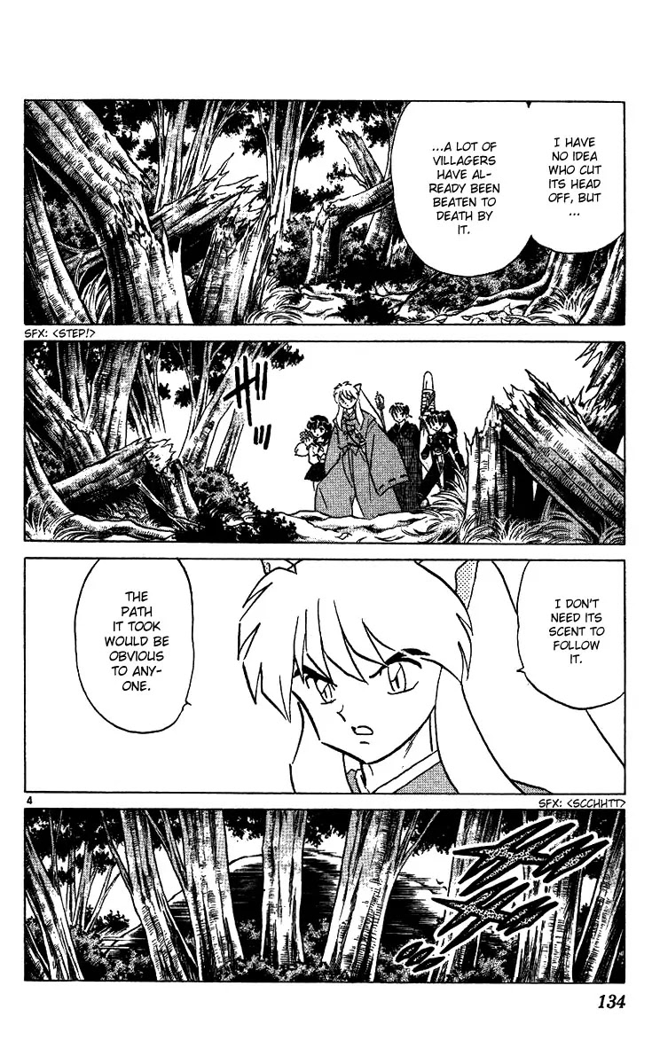 InuYasha Chapter 296 page 5 - Chapter 296: The Youkai With No Head