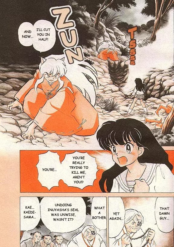 InuYasha Chapter 3 page 4 - Chapter 3: Those After The Jewel