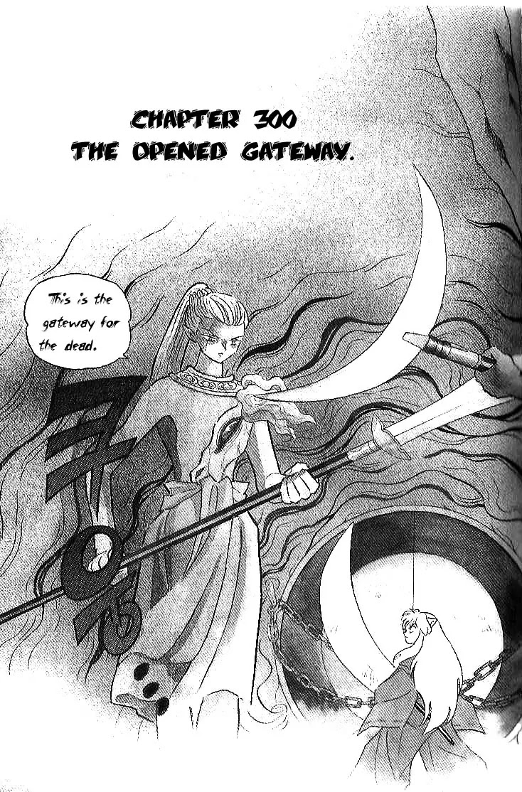 InuYasha Chapter 300 page 4 - Chapter 300: The Opened Gateway