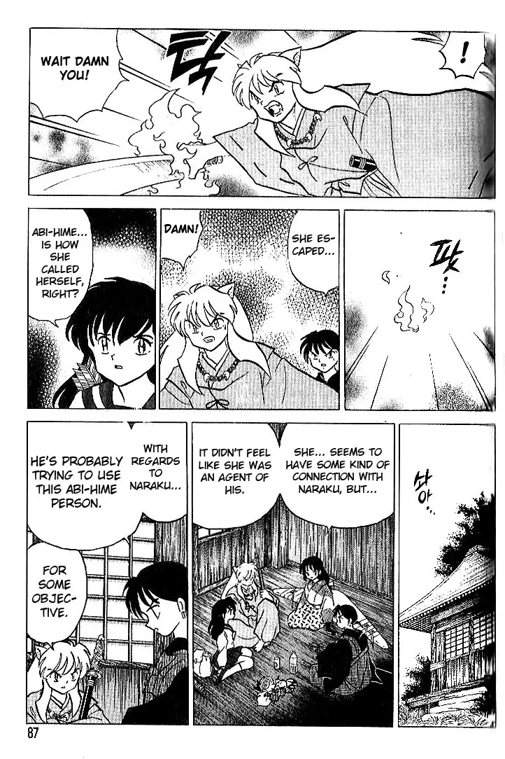 InuYasha Chapter 303 page 10 - Chapter 303: The Three-Pronged Halbred